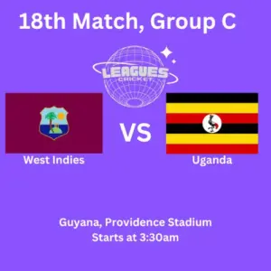 West Indies Vs Uganda