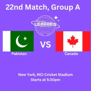 Pakistan Vs Canada