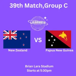 New Zealand vs Papua New Guinea