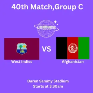 West Indies vs Afghanistan