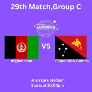 Afghanistan vs Papua New Guinea