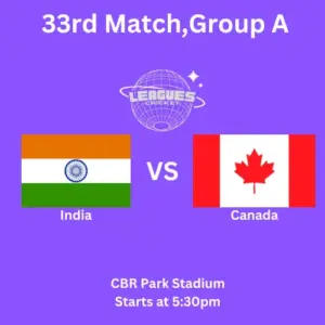 India Vs Canada