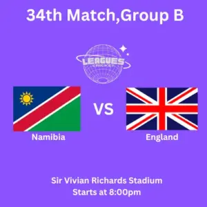 Namibia Vs England