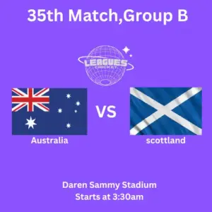 Australia vs scottland