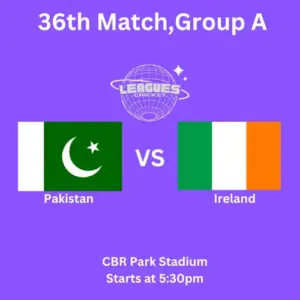 Pakistan vs Ireland